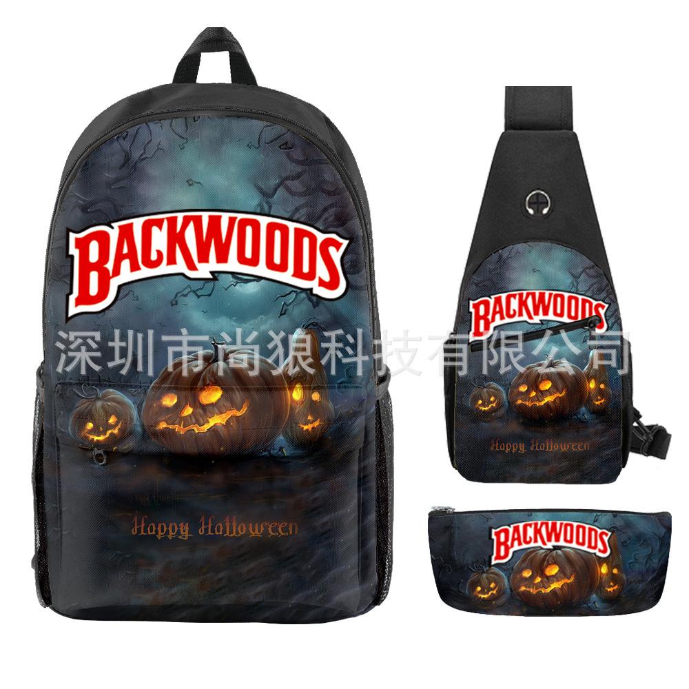 Student School Bag Backwoods Backpack Shoulder Bag School Bag Large Capacity Water-Proof Backpack