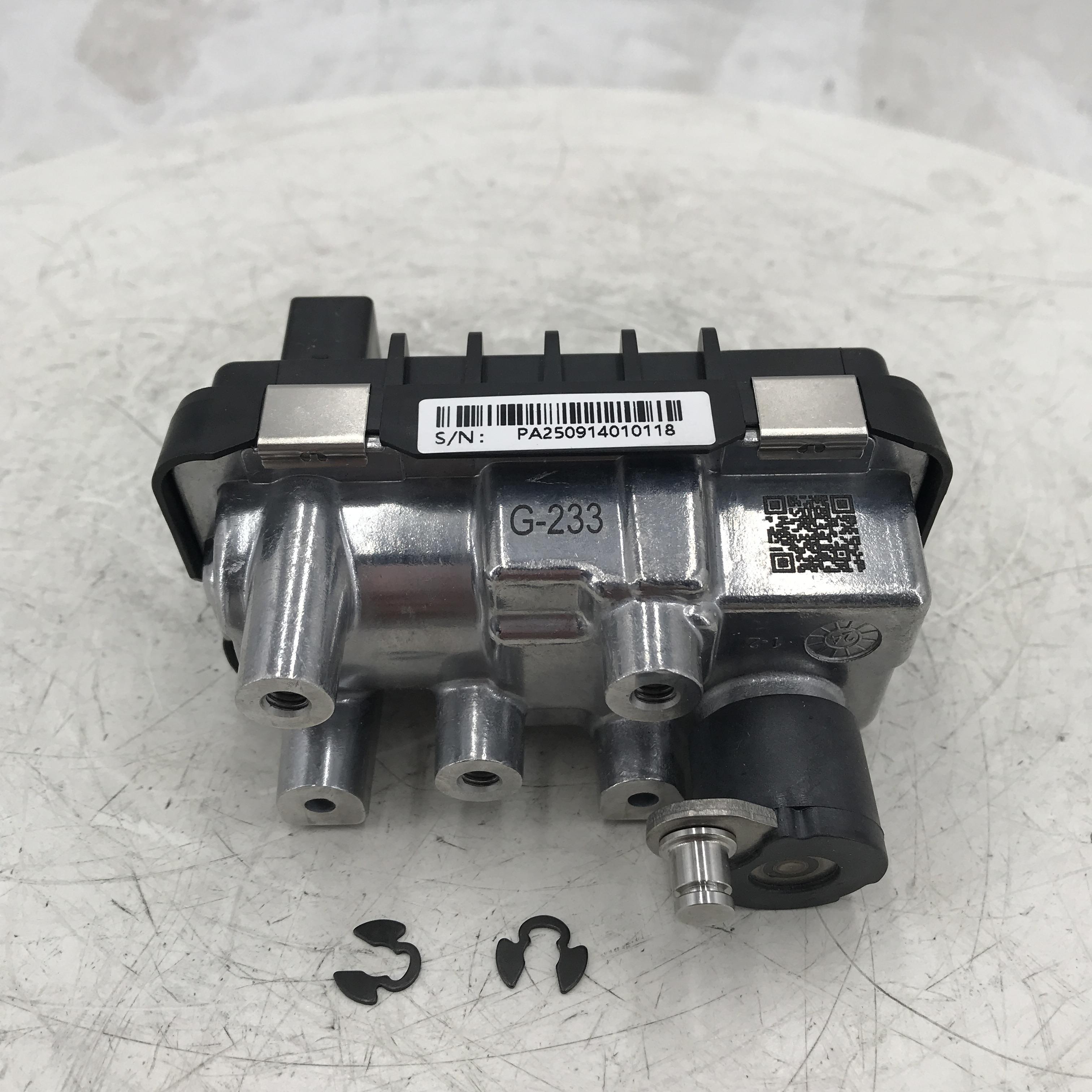 G-233 724496 Turbine Electronic Wastegate 717384 GT1749V Turbo actuator for Mercedes E400 CDI W211 191Kw 260HP OM628 2003-2006 G-233 724496