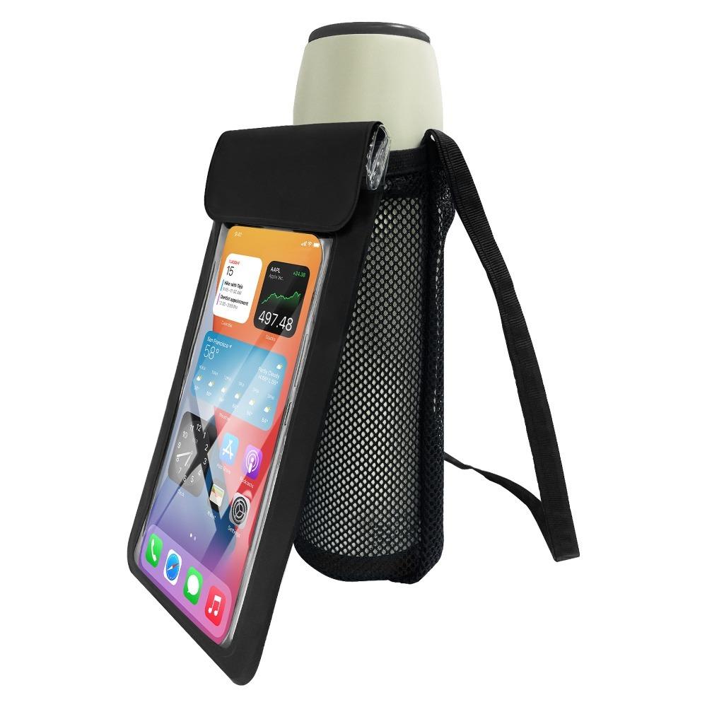 Waterproof Water Bottle Holder 2 in 1 Swimming Bag Cup Sleeve Phone Pouch  Water Splashing Festival