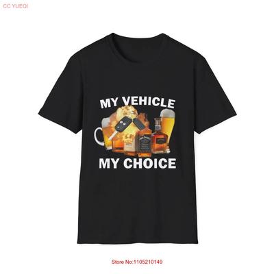 Mitt Fordonsval Meme T-shirt Rolig Konstig Vintage Tvättad Mångsidig Lätt herr Topp För Vardagsbruk Unisex Stretchig