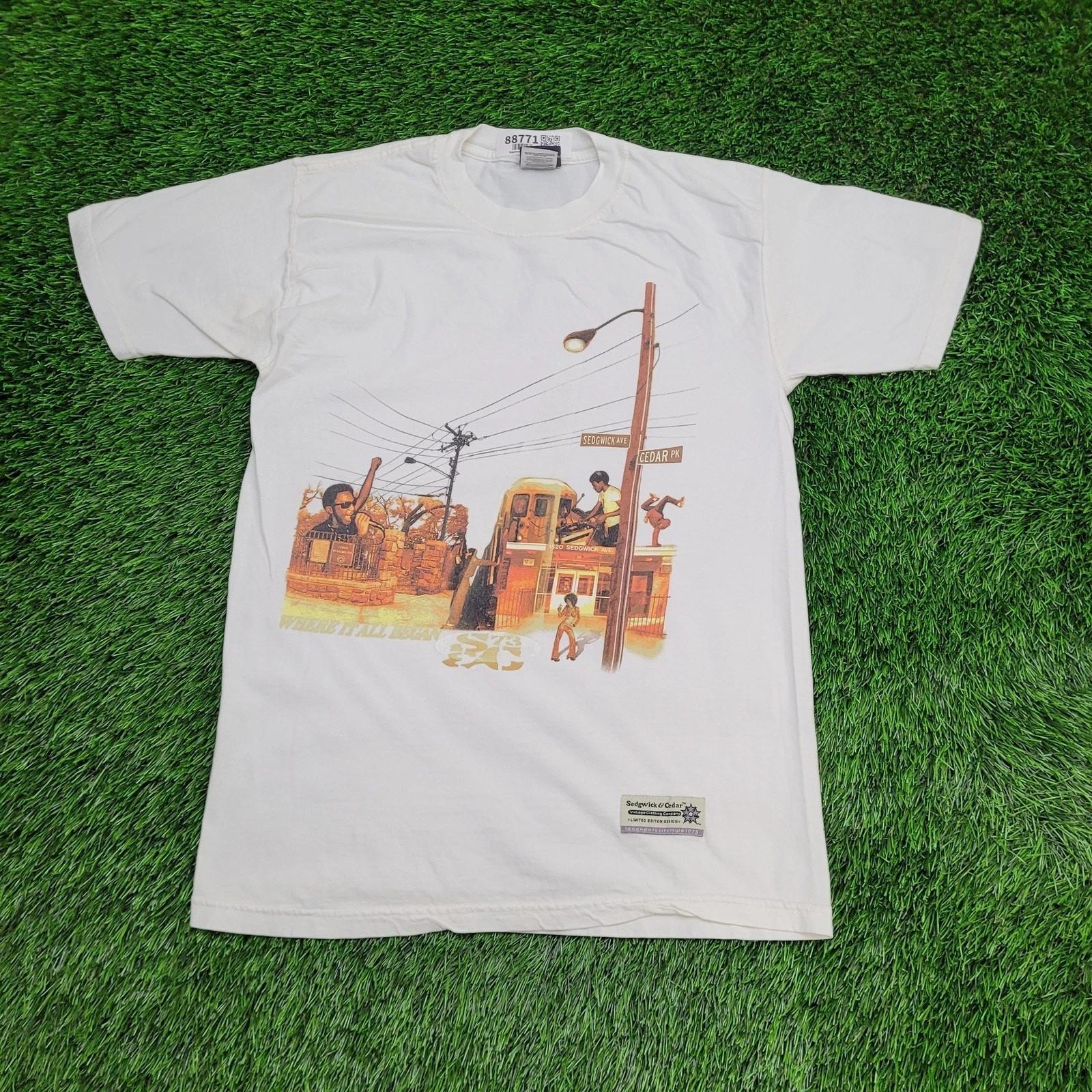 Vintage Y2K Urban Scene Shirt Medium 19x28 New-York City Street 3XL