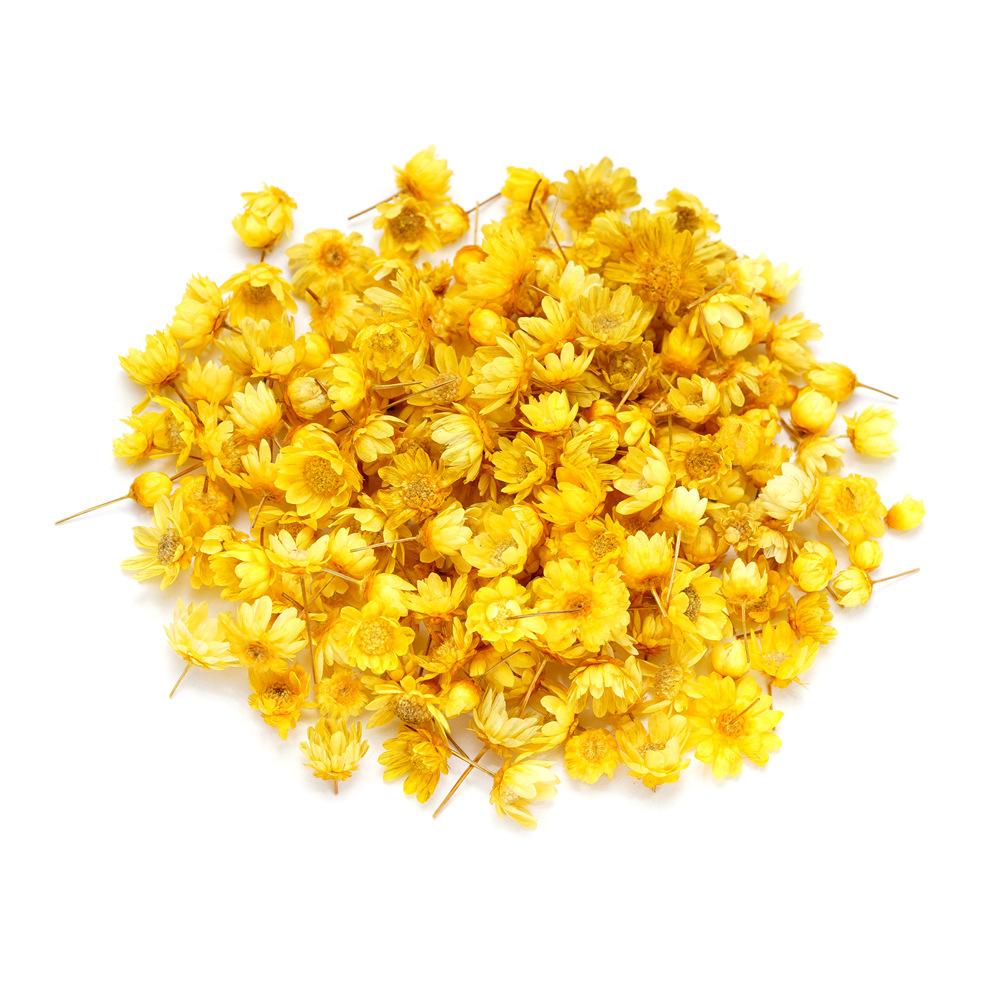 5mm~ 8mm Bags of Dried Flowers, Natural Little Star Flower Head, Handmade DIY Group Fan Crystal Epoxy Decorative Dried Flowers