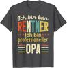 Retirement TShirt Men Funny No Pensioner Sondern Opa Gift Cotton Casual New Arrival Breathable Black Pattern Printed Shirt