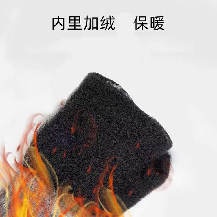 Cold-Proof Half-Finger Writing Gloves, Autumn Students Knitted Warm Wool Half-Finger Leaking Gloves