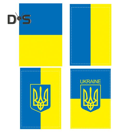 12" X 18" Ukraine Flag Double Sided Patriotic Ukrainian National Banner Decoration Outdoor Hanging Yard Sign for Garden Balcony Wall Decor