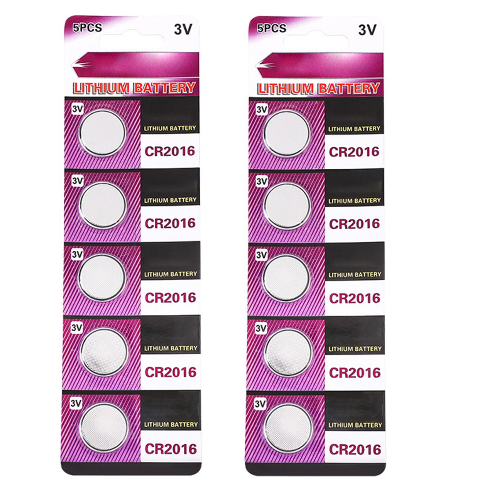 

Долговечные литиевые батарейки-таблетки CR2016 3 В, высокая емкость, 2016 г., диаметр таблеточного элемента 20 мм, толщина 1,6 мм B