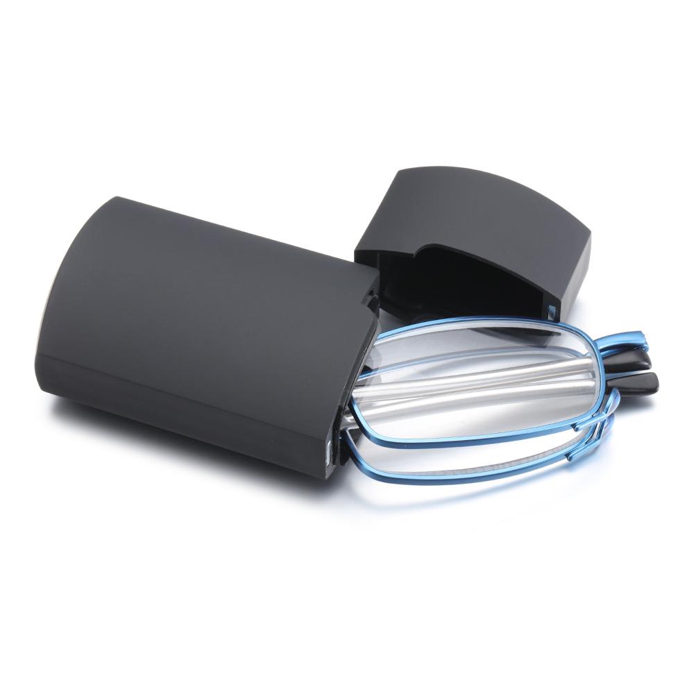 Faltbare Lesebrille mit Etui Damen Herren Leicht Mini Altersweitsichtbrille Tragbar Ultraleicht Klein Weitsicht Brille