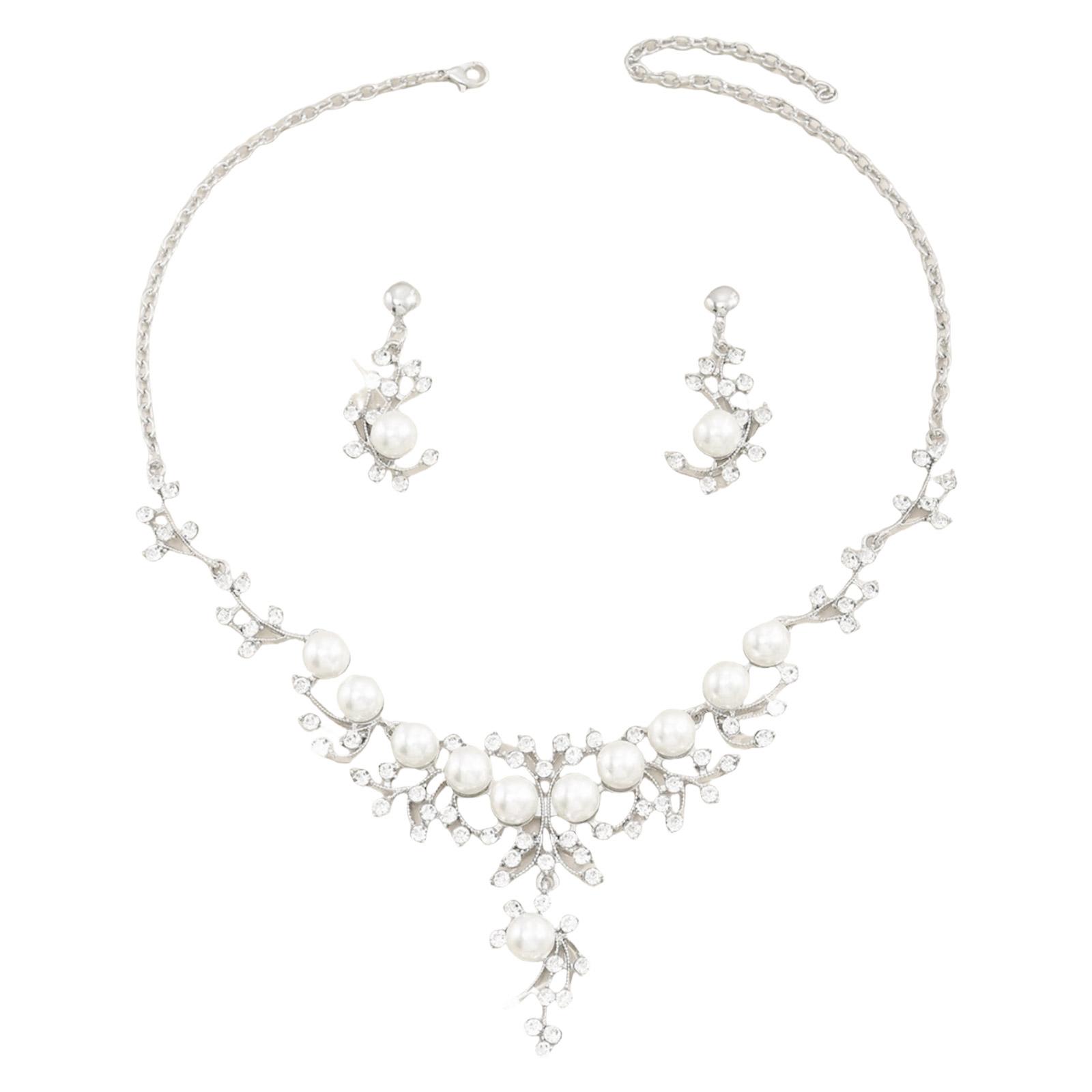 

Хрустальный Страз Свадебный Ювелирный Набор Подвеска-Капля Ожерелье Серьги Свадебный Ювелирный Набор Ожерелье из Страз Набор Серег