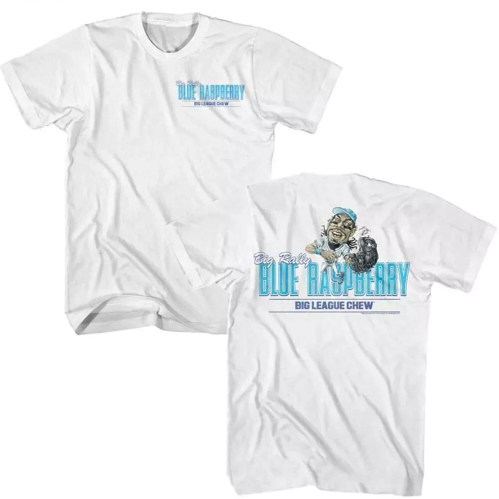 Big League Chew Big Rally Blue Raspberry Men T Shirt XL