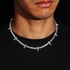 5mm Zircon Black Panther Tennis Chain Necklace - Trendy Hip Hop Jewelry with High-End Feel