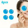 4pcs Reusable Gel Ice Pack Hot Cold Compress, Small Round Ice Packs for Body Pain Relief, Perfect for Family & Travel Use