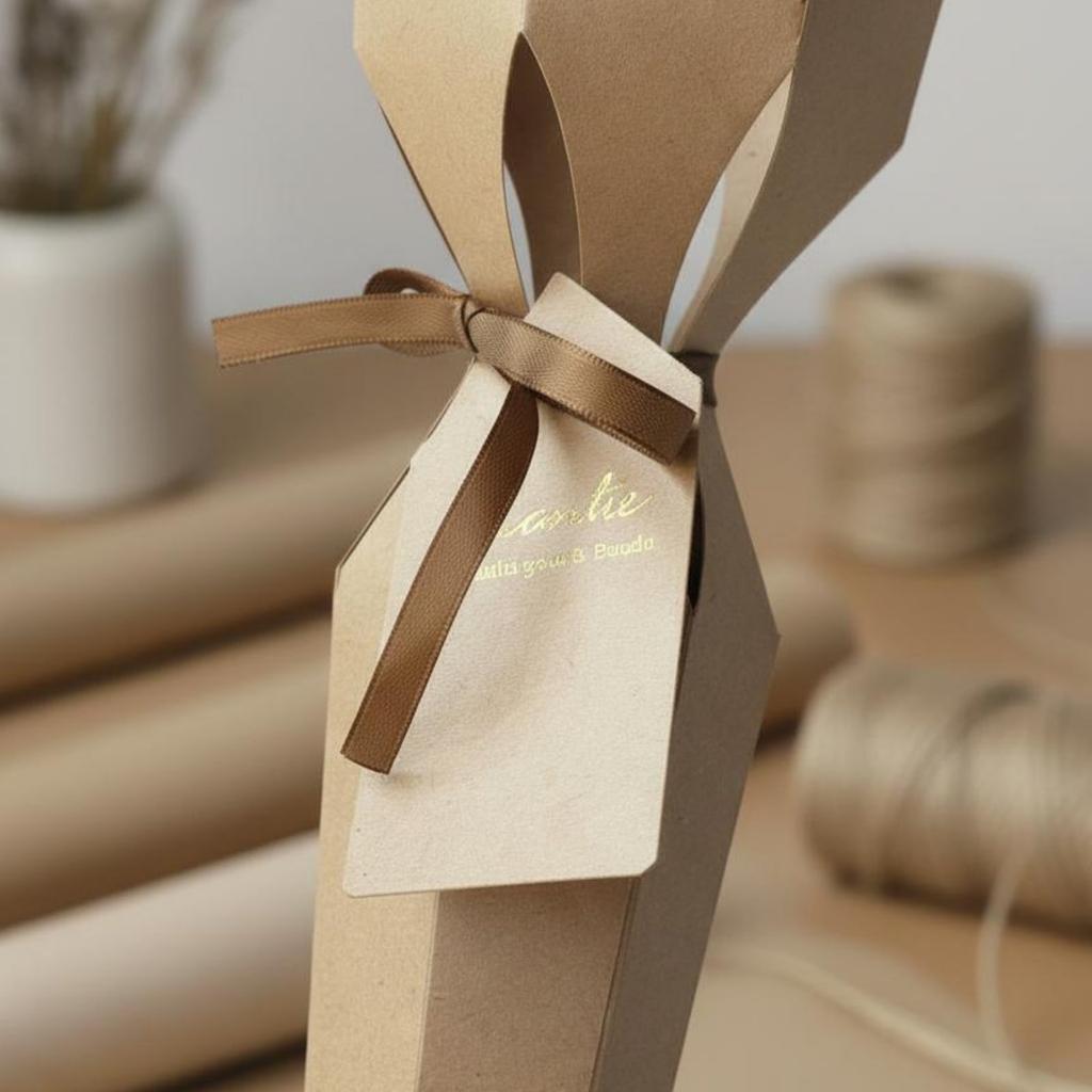 Ice Cream Cone Flower Box Versatile Korean Design Flower Cone Single Flower Gift Box Easy to Assemble Tapered Floral Arrangement