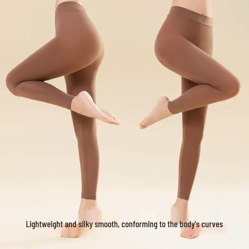 Langsha Women's Ultra-Thin Seamless Moisturizing Thermal Leggings