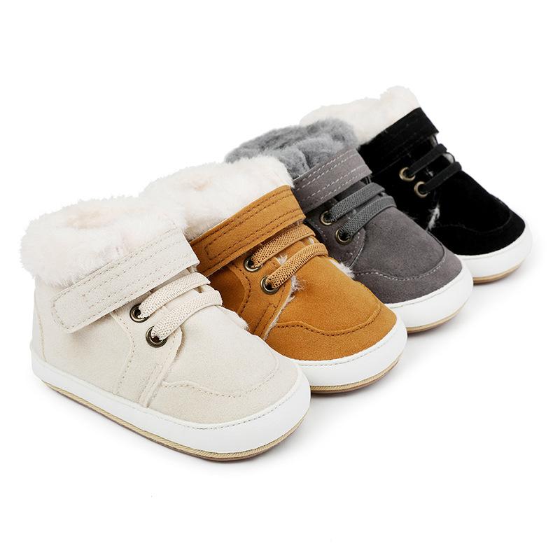 Winter-Wanderschuhe für Jungen, Baby-Pre-Step-Schuhe, Babyschuhe für Neugeborene