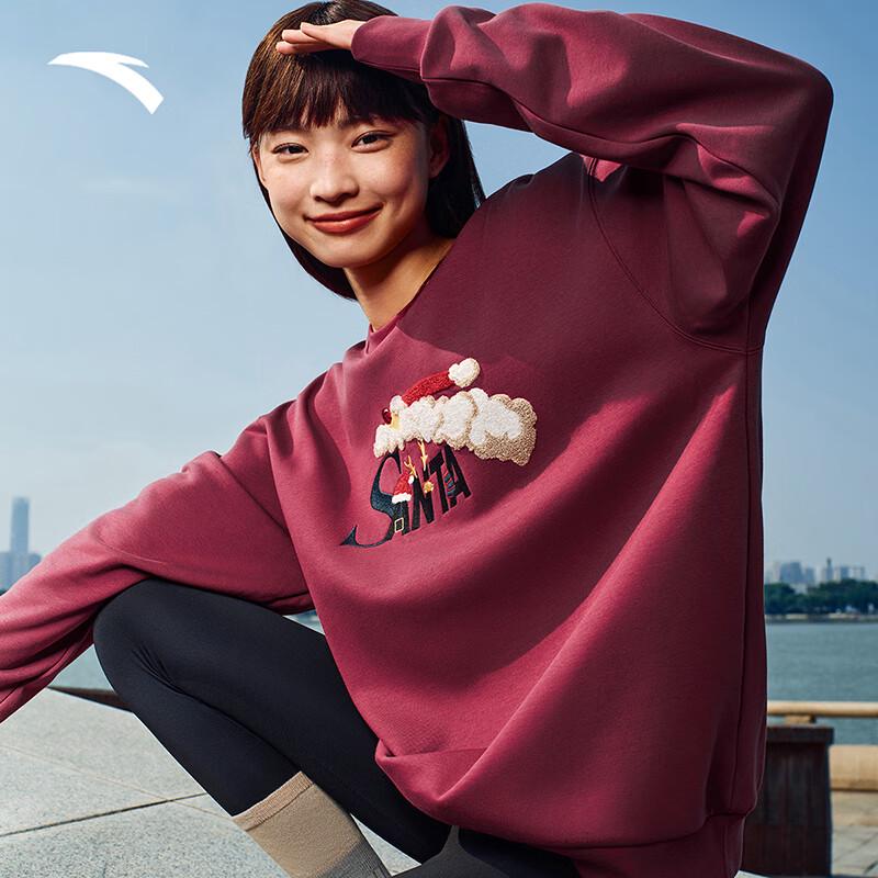 Anta Unisex Fleece Pullover Sweatshirt 180/XL