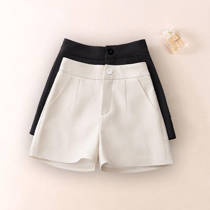 Koreon Fashion Women Suit Shorts Summer Streetwear Office Lady High Waist Solid All-match Loose New Casual Sports Short Pants