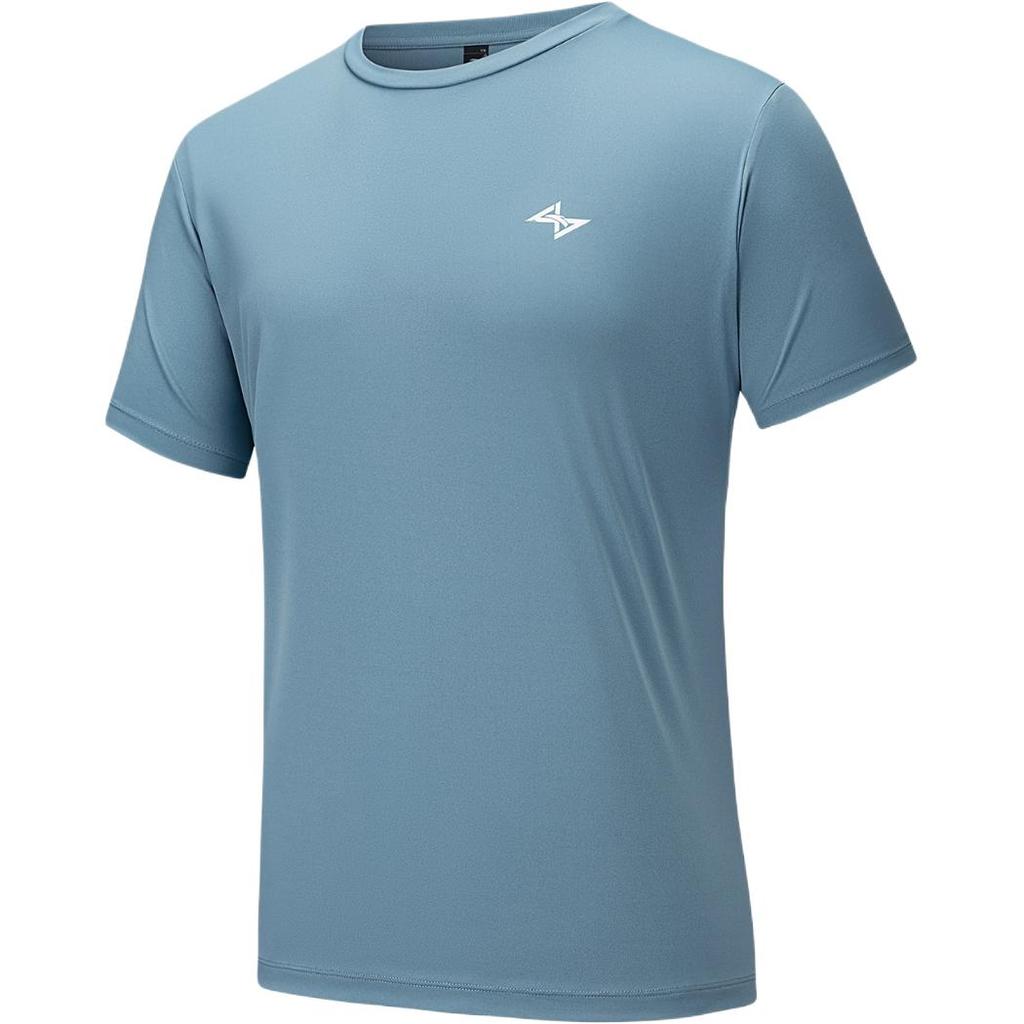 Anta Basketball Series Versatile Comfortable Sports Simple Round Neck Quick-Dry Short Sleeve T-Shirt Men Tops 952531101-3