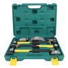7PCS Auto Body Repair Kit Carbon Steel Heavy Duty Auto Body Hammer and Dolly Set Dent Repair Tools w