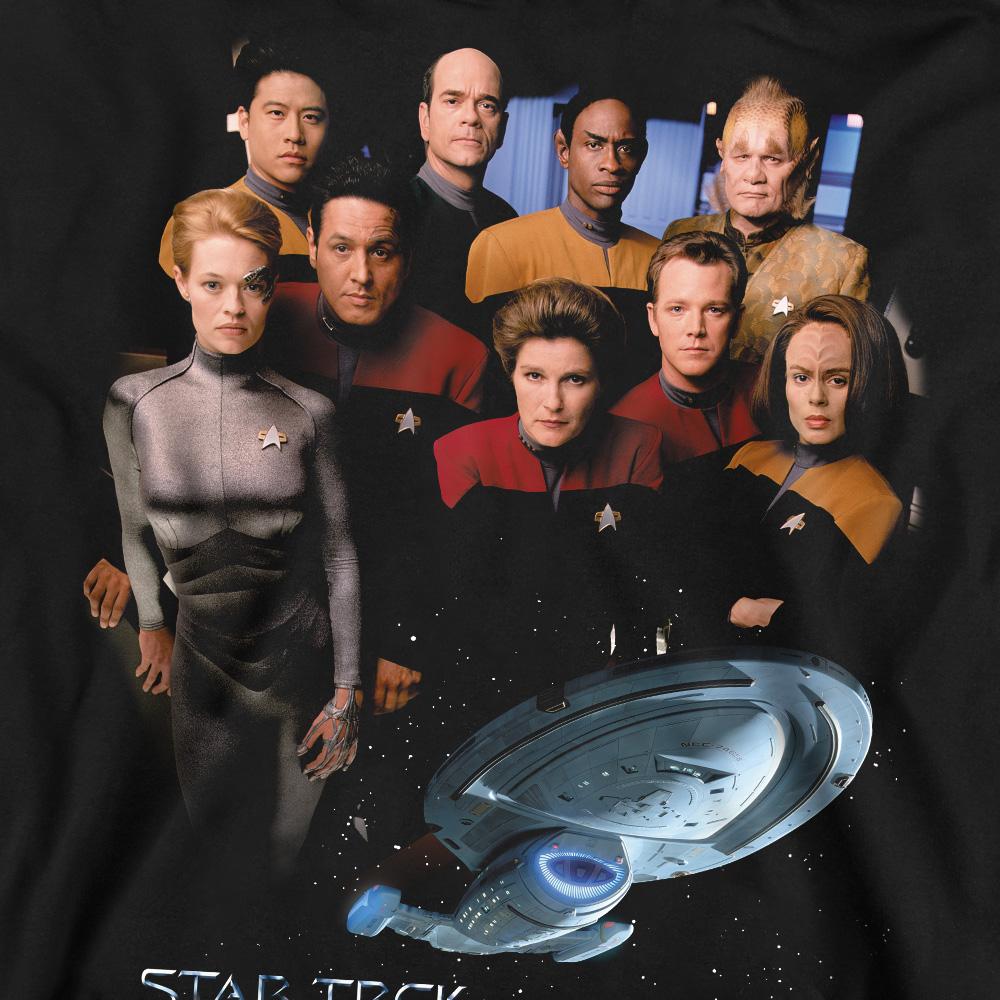 STAR TREK Unisex mikina pro dospělé Voyager Crew