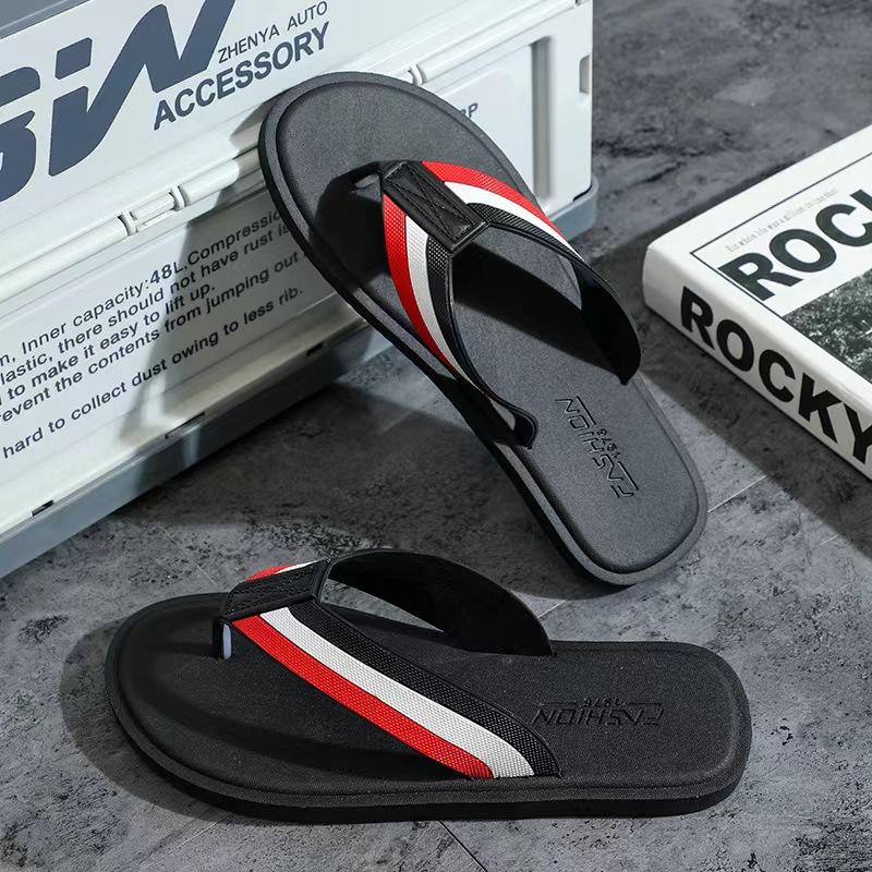 Sommer PVC Flip Flops Trend Strandschuhe Paare Rutschfest Schnelltrocknend Weiche Sohle Sandalen Leichte Freizeitschuhe Sandalias