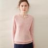 Women's Cashmere Knit Sweater: Cozy Loose-Fit Round Neck for Autumn/Winter