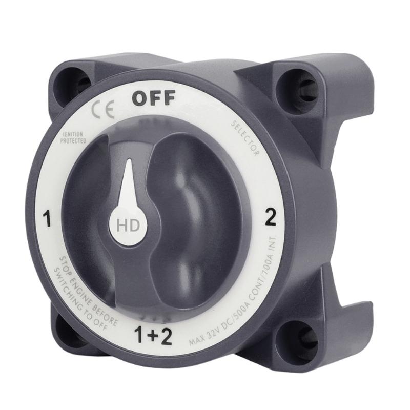 4 Position Battery Switches Marine Battery Control Solution Waterproof Battery Disconnect Switches 4 Position Control