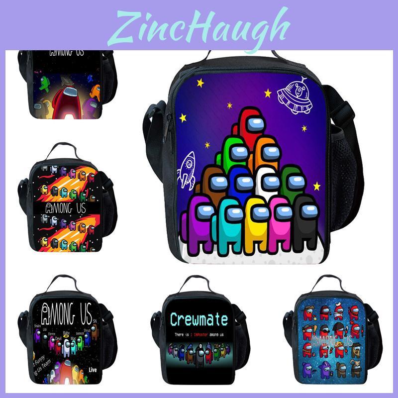 Versatile Three Piece School Backpack Set For Boys And Girls With Print Designs