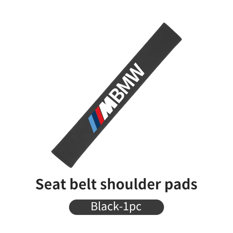 

2025 Hot Car Seat Belt Shoulder Pad Suede Seat Safety Belt Protection Cover For BMW E91 E92 F10 F20 F30 F40 F15 F25 F26 F31 F49