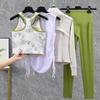 2025 Euro-American High-Intensity Shockproof Yoga & Sports Vest Pilates Set