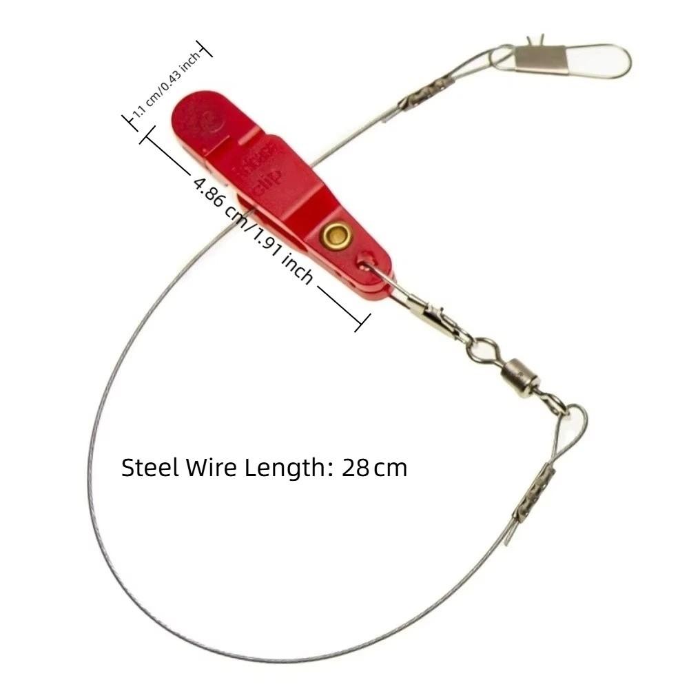 Adjustable Tension Fishing Line Clamps Padded Planer Board Release Clip Tension Downrigger Clip