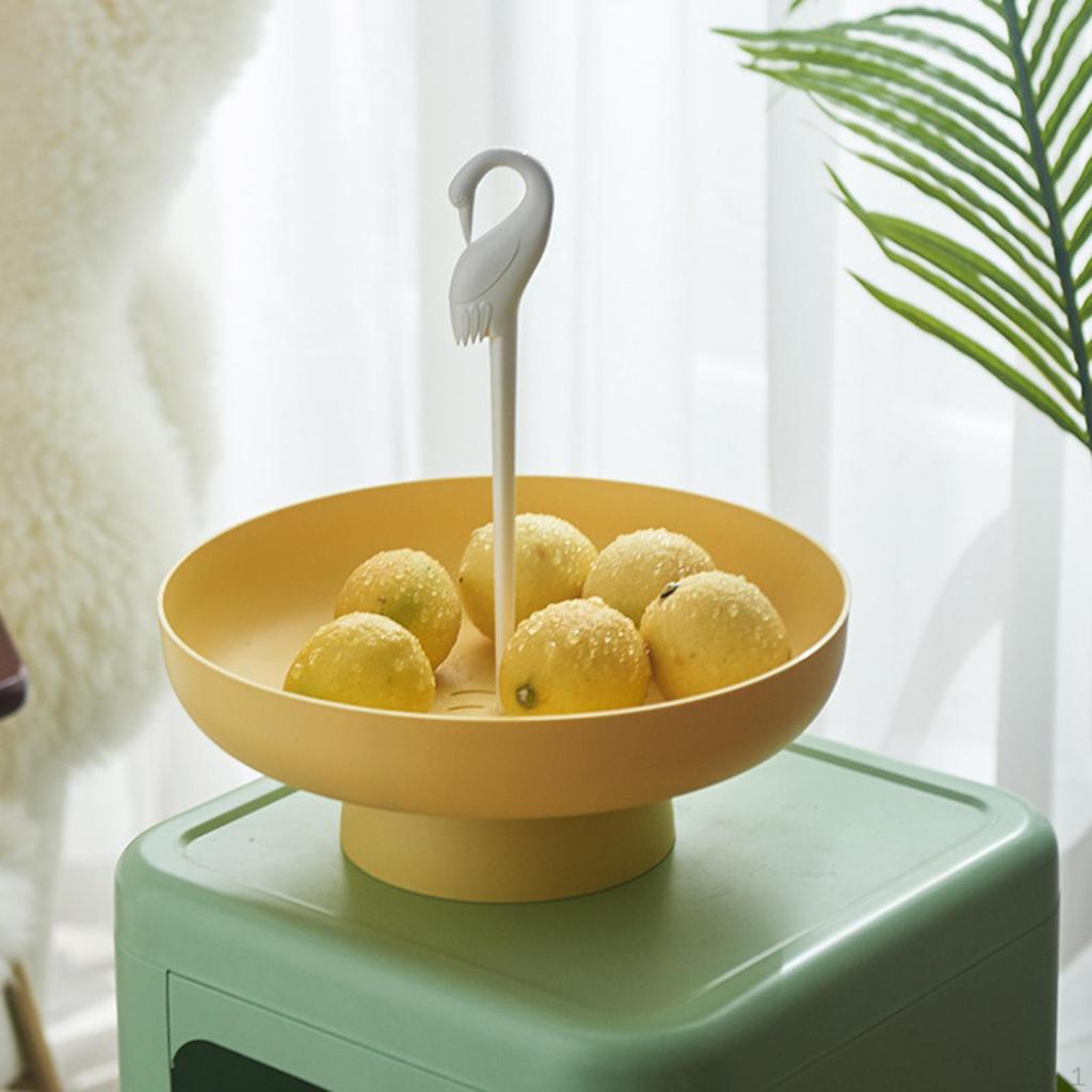 Fruit Organizer Storage Tray Drainer Basket for Office Decor