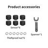 Waterproof IP67 Wireless Bluetooth Tire Pressure Monitor External Sensor BT APP Display Fit All Cars Motorcycle & 6-Wheel Truck