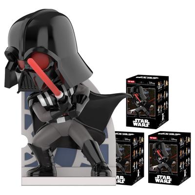 POP MART Star Wars Series Pop Mart Gachapon Blind Box Figure Plastic Model Premium Toy Soft Vinyl Original Character Birthday Gift [3-Piece Set]