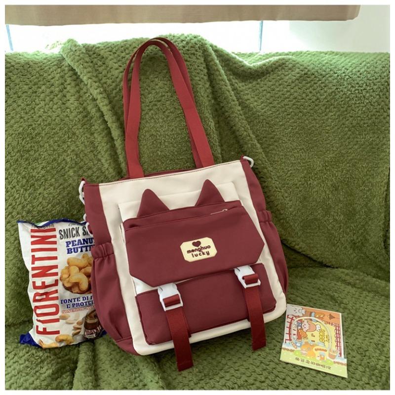 Cat ear tote bag new high school junior high school students women's anti-pickpocketing anti-theft women's bag new