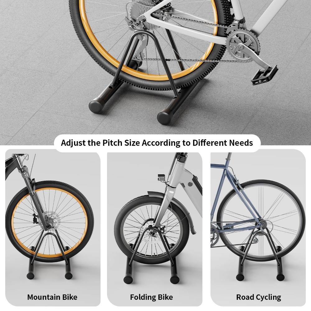 Durable Bike Storage Rack Floor-standing Bike Repair Stand  For All Bikes Parking