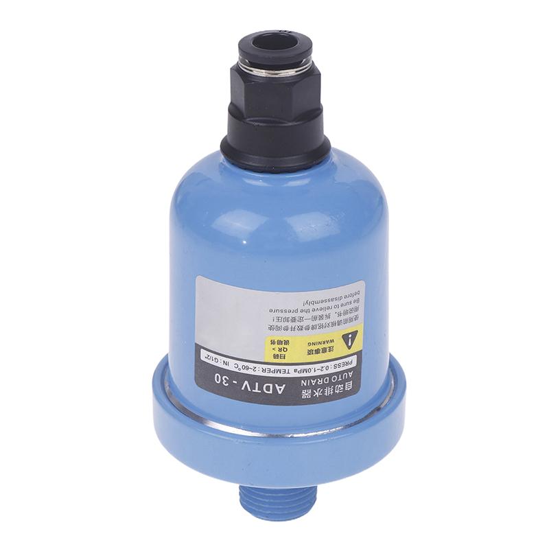 Adtv-30 G1/2 1,5 MPa Automatický odtokový ventil Plovákový odvaděč pro vzduchový kompresor Dn15 Mini vzduchový filtr Jednoduchý automatický odvaděč