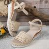 Summer New Style Fish-mouth Fashionable Platform Sandals, Thick-soled Large-size Sandals