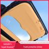 Lantu Dreamer Trunk Protection Sticker: Tailgate Scratch & Kick Guard for Car Interior