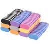 10 Pcs Double Color Mini Nail Sponge File Buffer Block Buffing Sanding File Pedicure Manicure Tool Gel Supplies Accessories