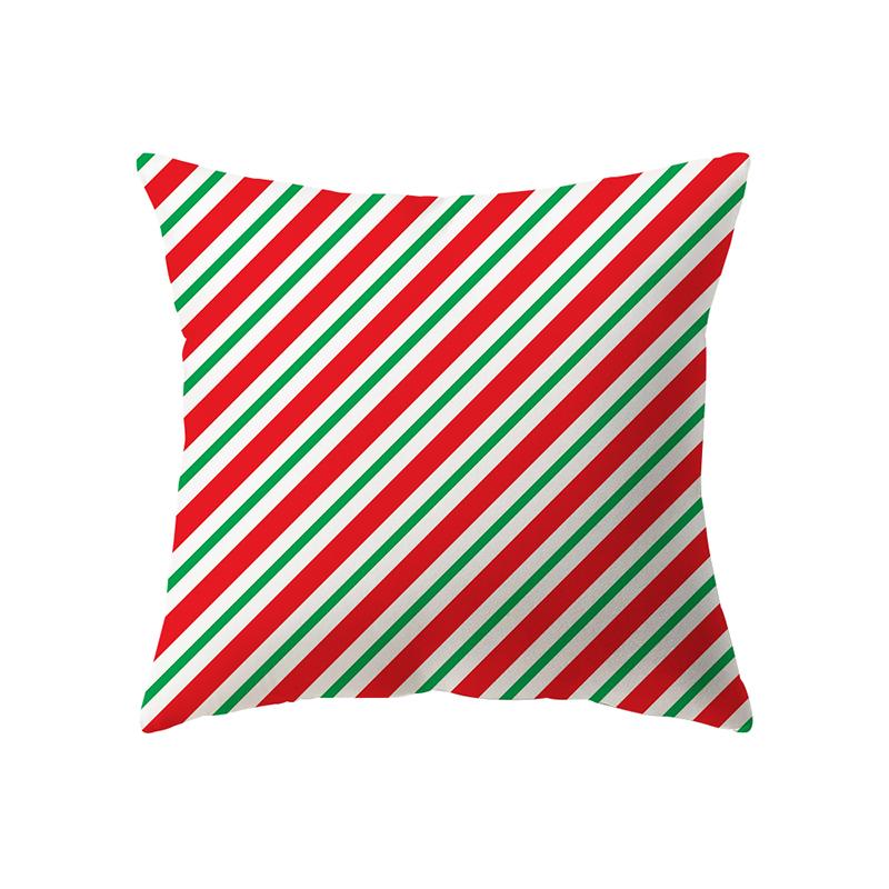 Christmas Theme Snowflake Print Pattern Cushion Cover Home Living Room Sofa Decoration Pillow Pillow Cover
