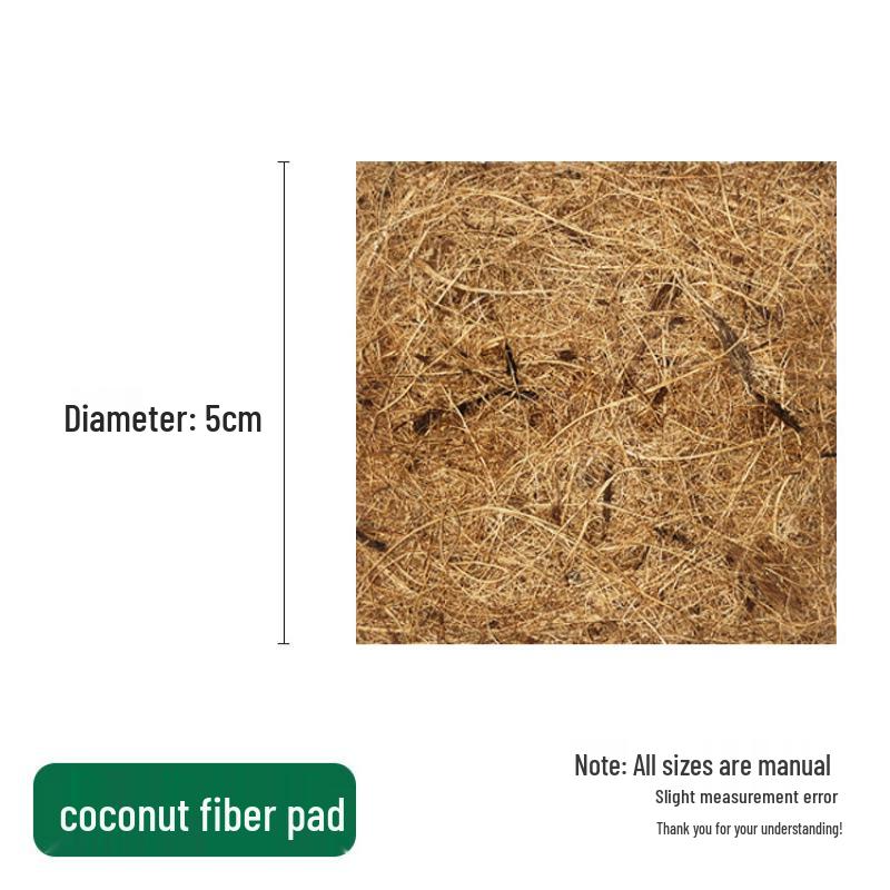 Coconut Fiber Leak-Proof Round Pot Pad for Succulents