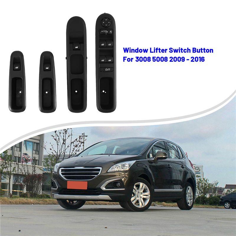 Portable Car Window Lifter Control Switch Power Window Control Switch For 3008 5008 2009 - 2016