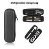 FONKEN Portable EVA Black Hard Shell Protective Storage Case Pencil Case Carrying Box For Pen Earphone Organize Case