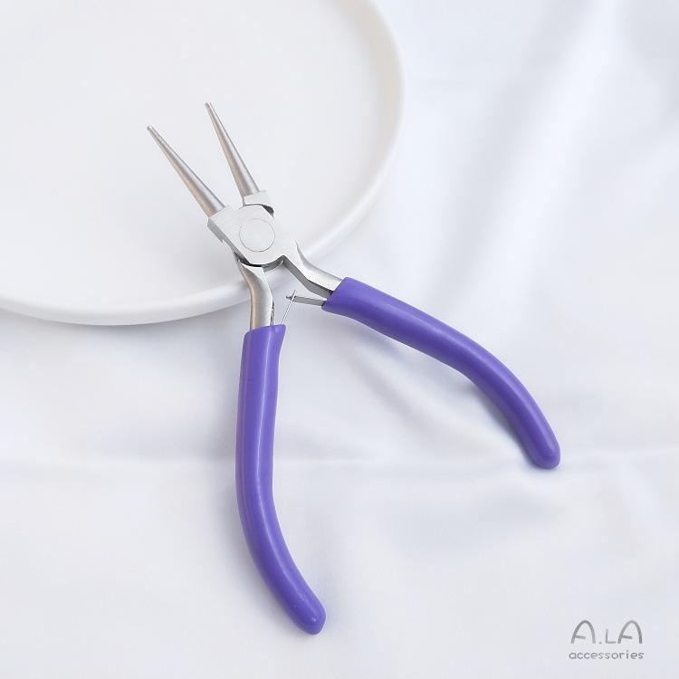 Nylon Tip Needle Nose Pliers, Anti-Rust Jewelry and Handcraft Tool for Metal Wire and Plastic Handling