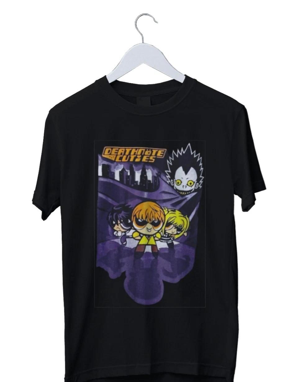 

Unisex Adult Casual Graphic Powerpuff Girls Deathnote Cuties Graphi... XXXL