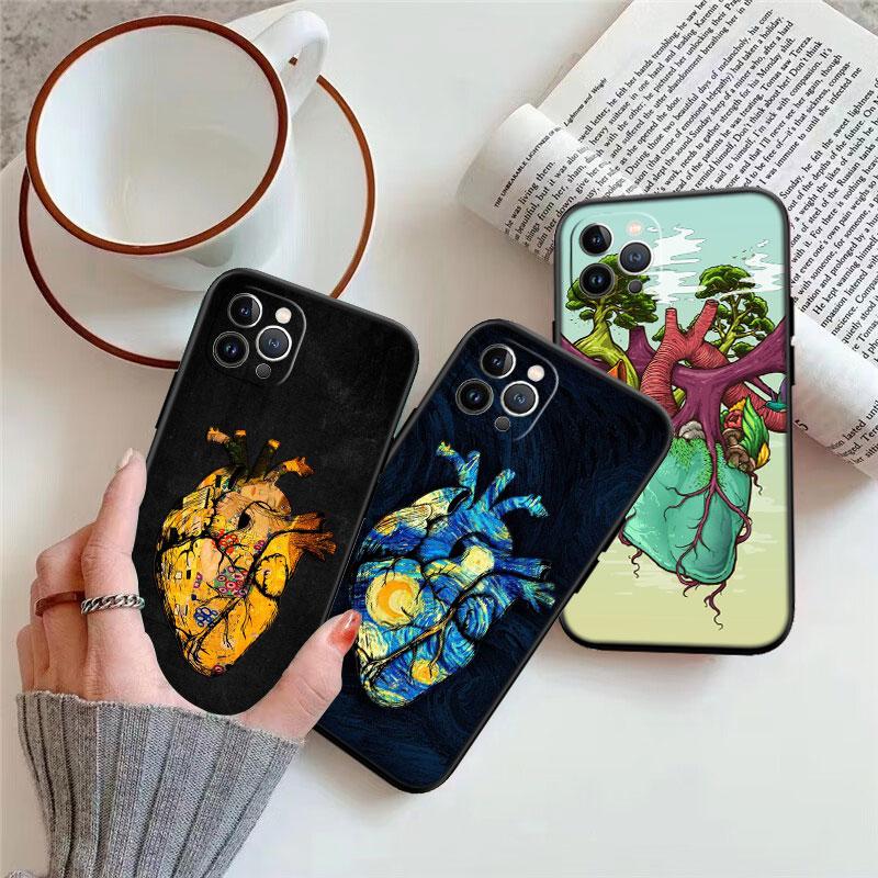 Calm Heart Art New High-End Shell Phone Case for Redmi Note 8 9 Pro Max 9S 9T 9C NFC 8T 8A 10A A4