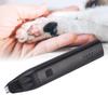 Cordless Pet Hair Trimmer Rechargeable LED Light High Efficiency Portable Pet Hair Clipper Trimmer