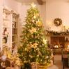 Valery Madelyn Christmas ball gorgeous set of 40 in gold and Perfect for Christmas tree Stylish and gorgeous in and Nordic-style ornaments, copper.