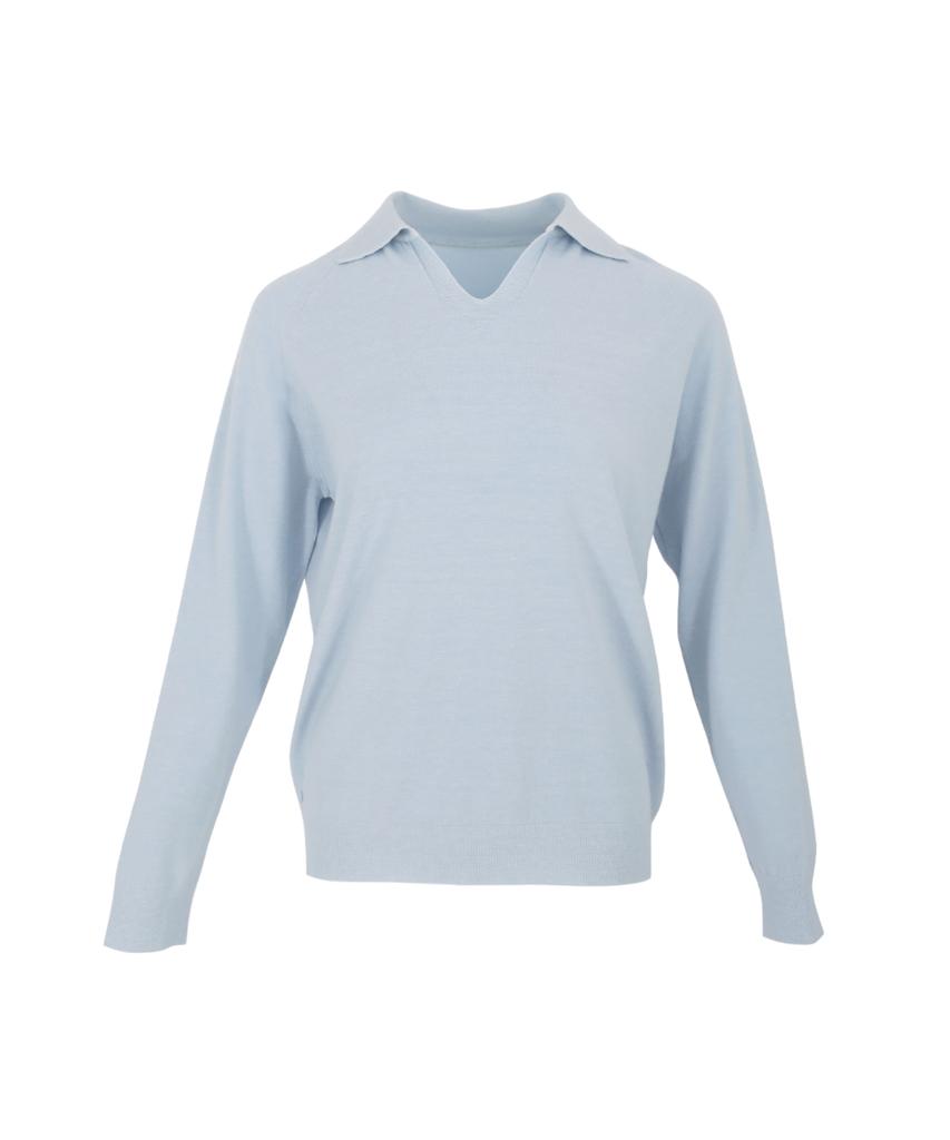 Baseukala V Collar Neck Raglan Long Sleeve Knitwear (6Colors)
