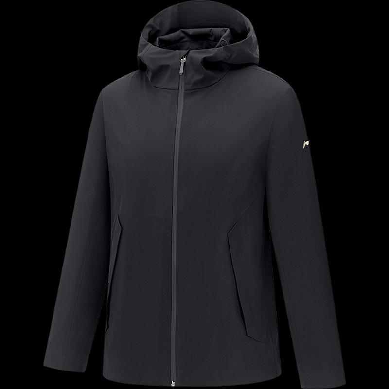 LI-NING Men s Glory Gold Label Hooded Windbreaker S